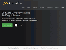 Tablet Screenshot of crossfireconsulting.com